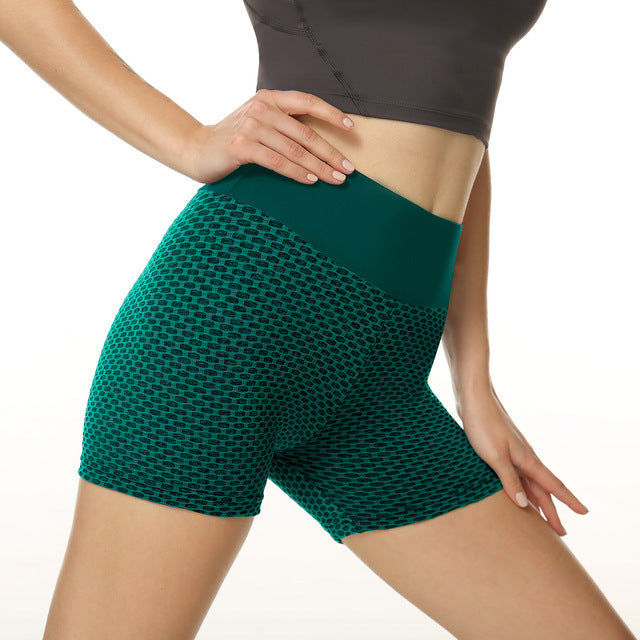 Honeycomb Design Yoga Pants.