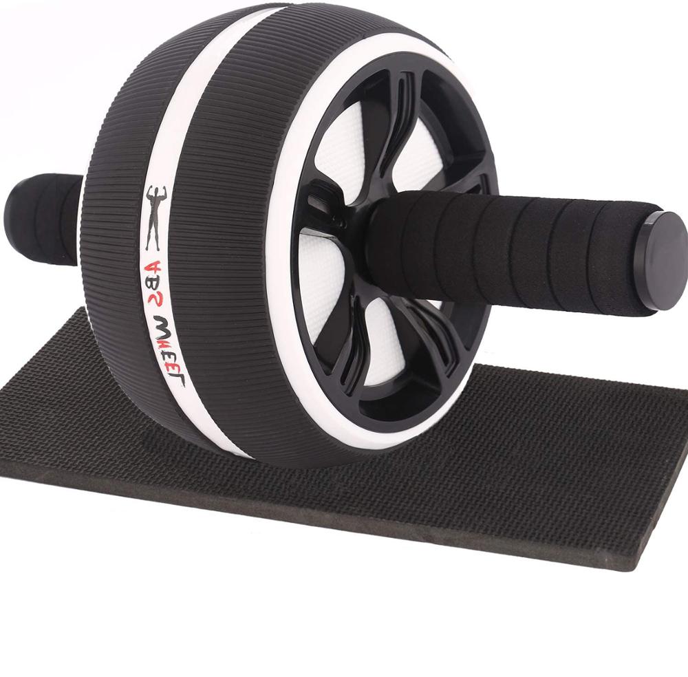 Beefy and Portable Abdominal Muscle Wheel. Perfect Roller for at home/Outdoor/Gym/Park, or anywhere there is conducive space.