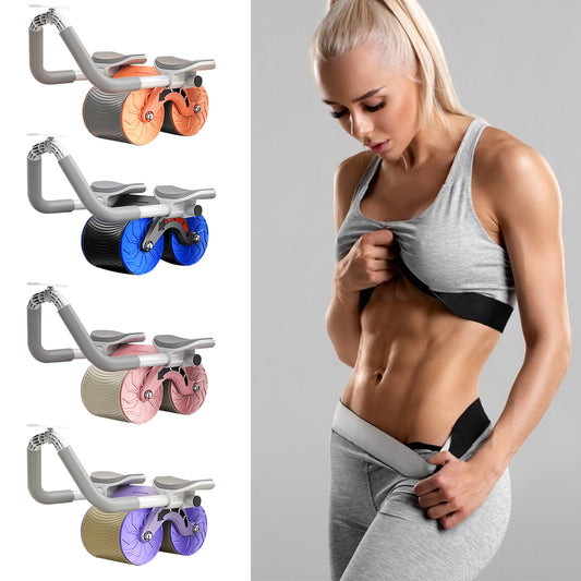 Male And Female Household 2 In 1 Exercise/ Belly Wheel for outdoor or Indoor Fitness trainig