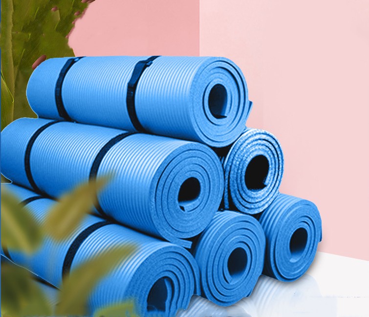 Yoga Fitness Mat -10mm. This Mat has been Thickened & Widened. Great For Beginners